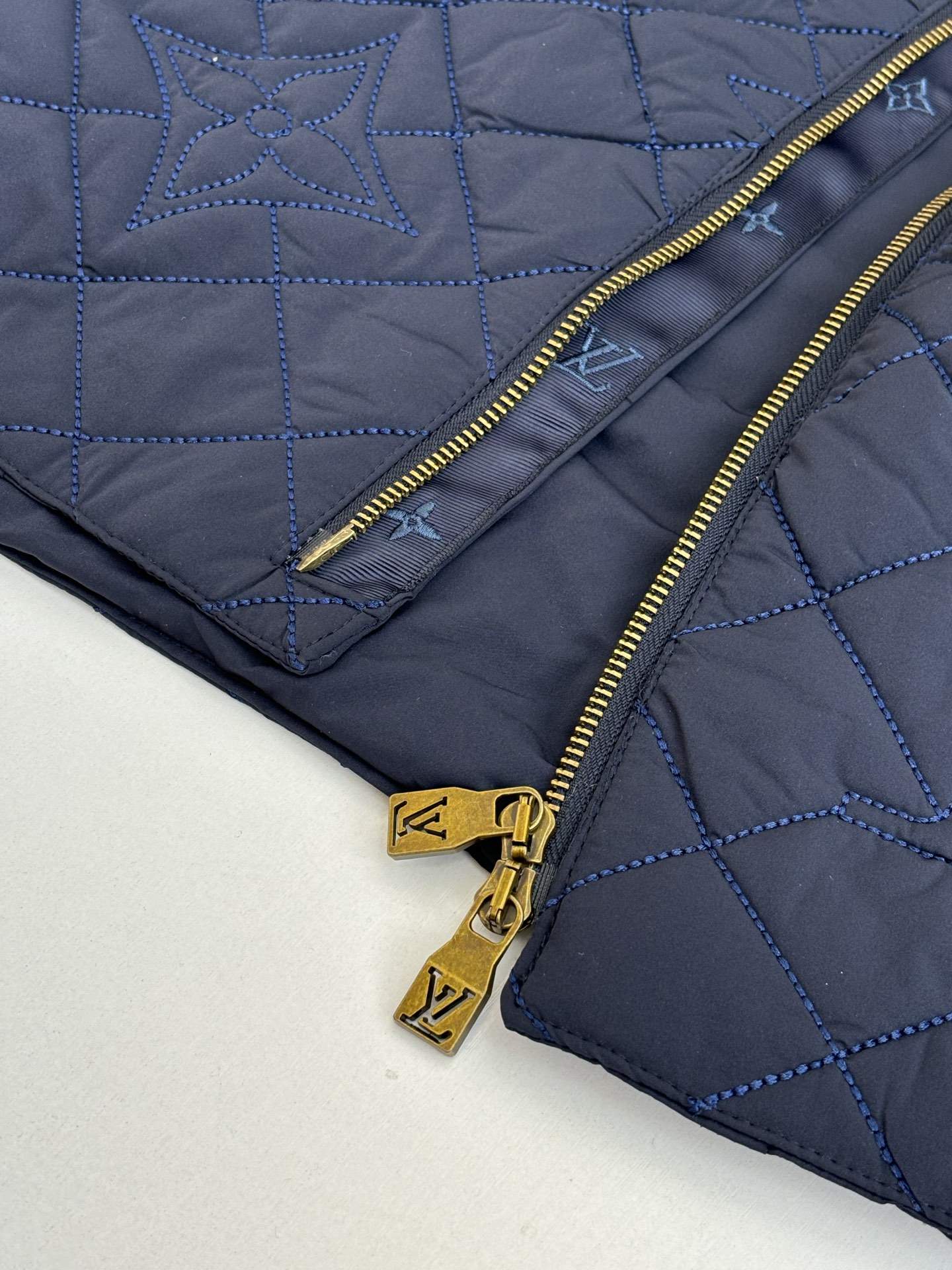 Luxury Replica Louis Vuitton Quilted Monogram Overshirt - Image 8