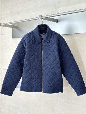 Luxury Replica Louis Vuitton Quilted Monogram Overshirt