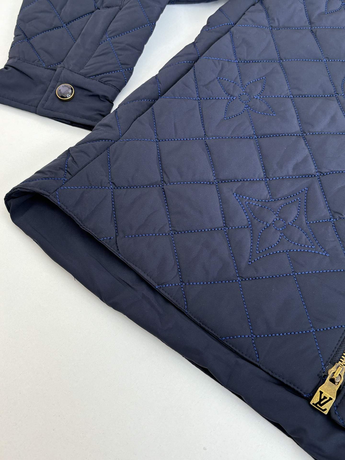 Luxury Replica Louis Vuitton Quilted Monogram Overshirt - Image 5