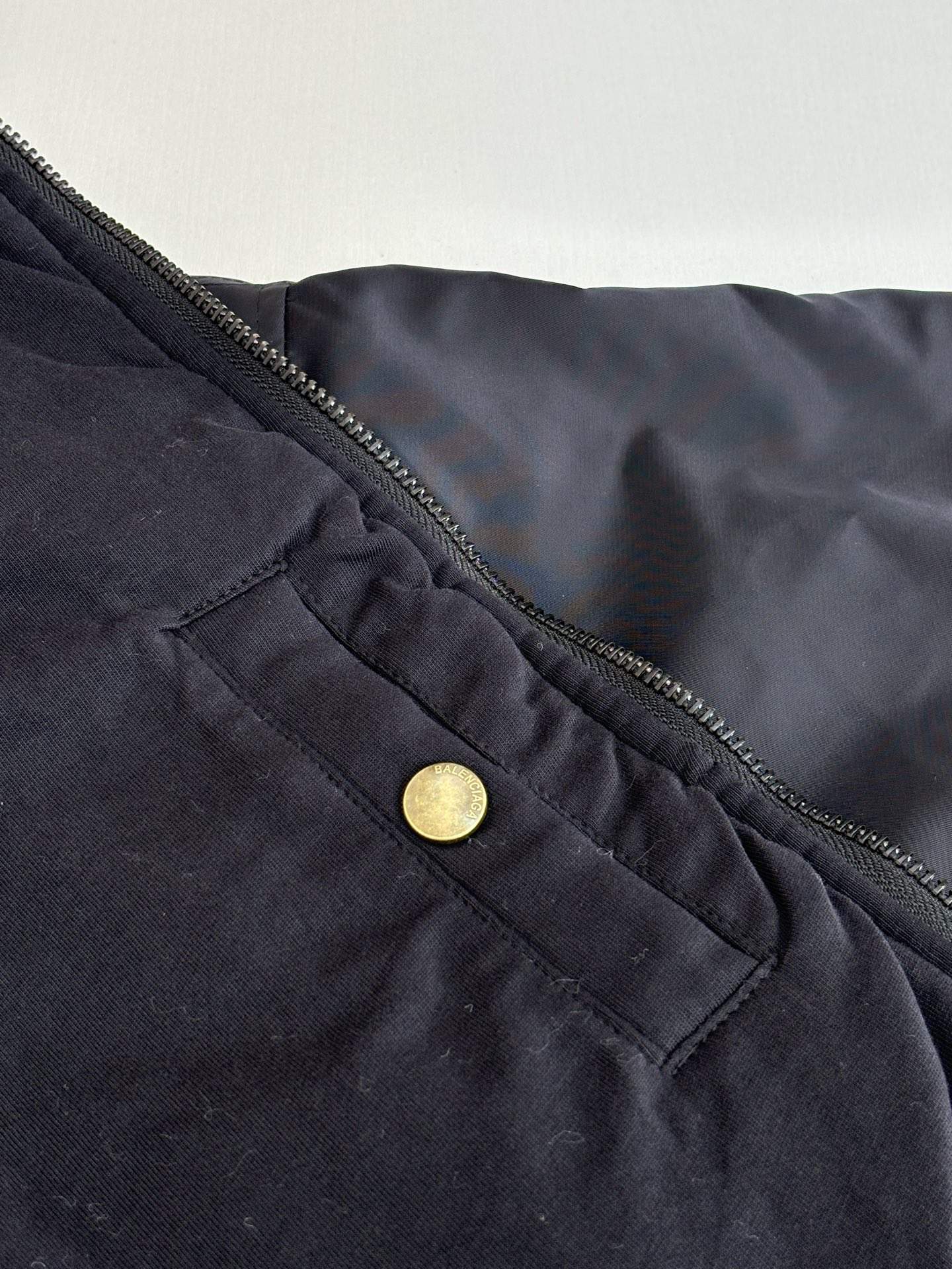 Mirror Quality Balenciaga Hooded Replica Bomber - Image 6