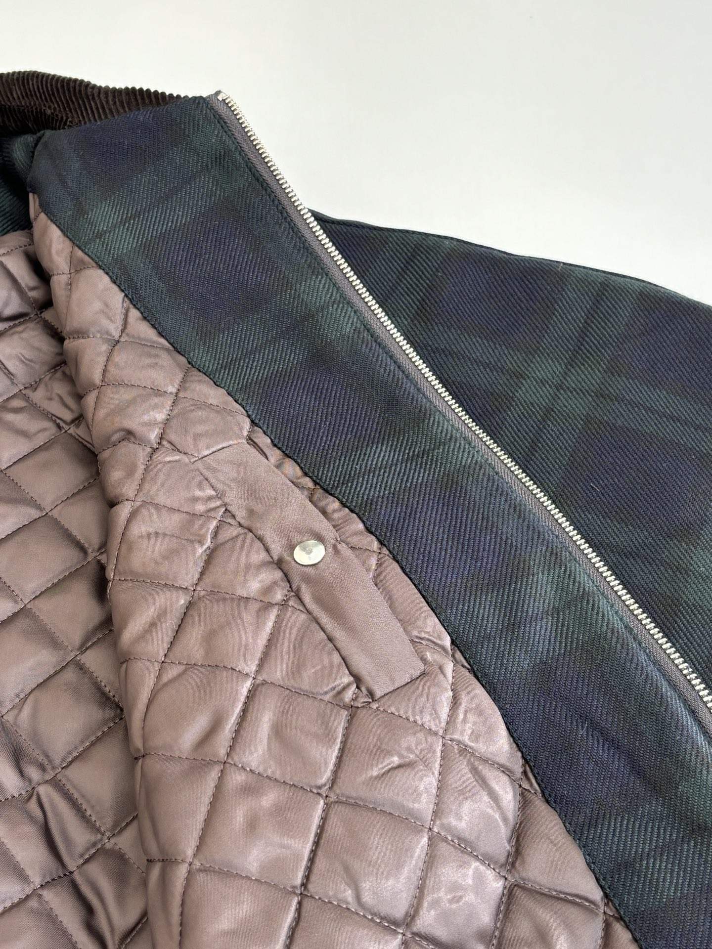 Deluxe Miu Miu Checked Twill Replica Blouson Jacket - Image 8