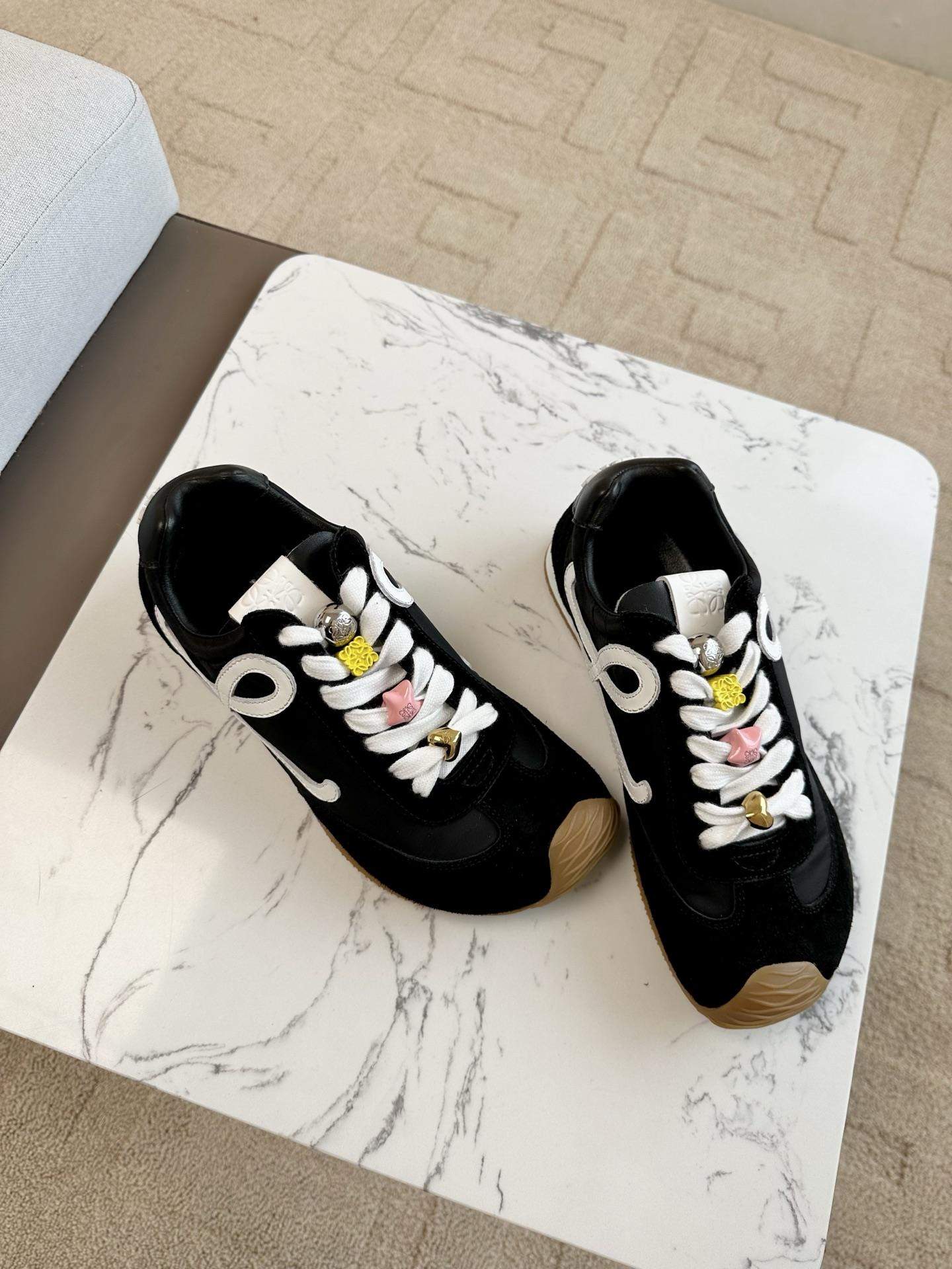 Luxury Replica Loewe Ballet Runner 2.0 In Nylon And Calfskin - Image 4