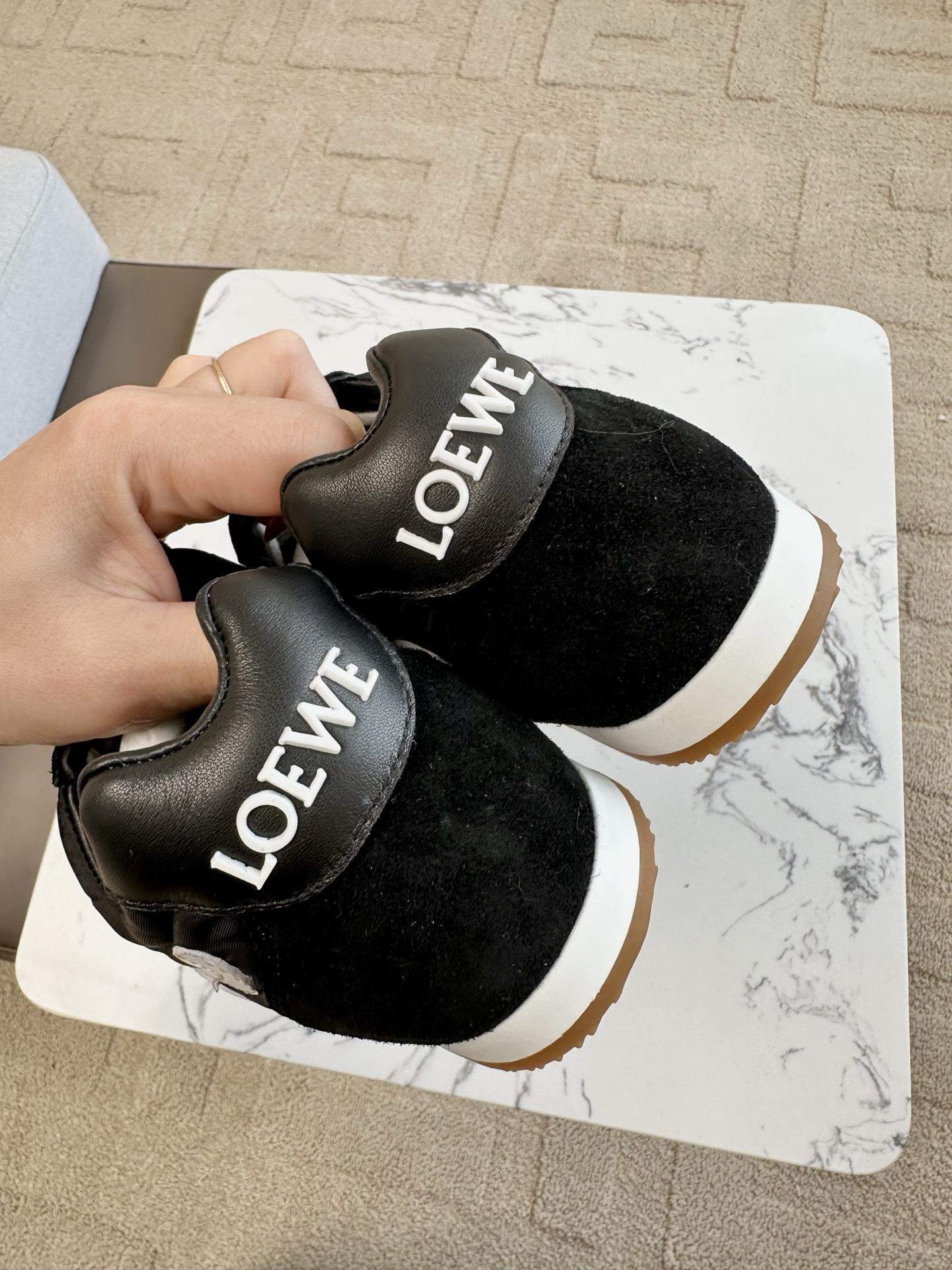 Luxury Replica Loewe Ballet Runner 2.0 In Nylon And Calfskin - Image 8