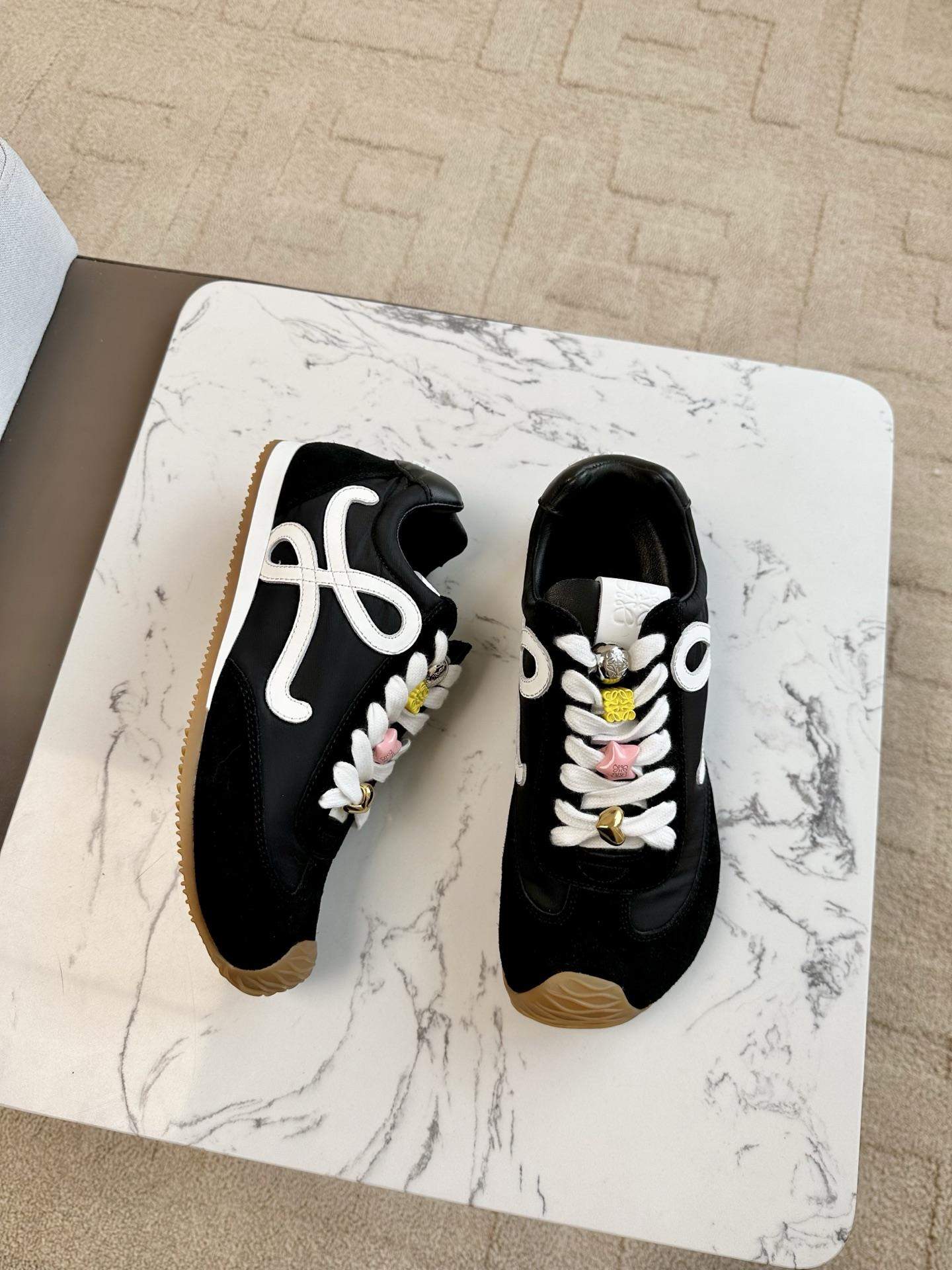 Luxury Replica Loewe Ballet Runner 2.0 In Nylon And Calfskin - Image 2