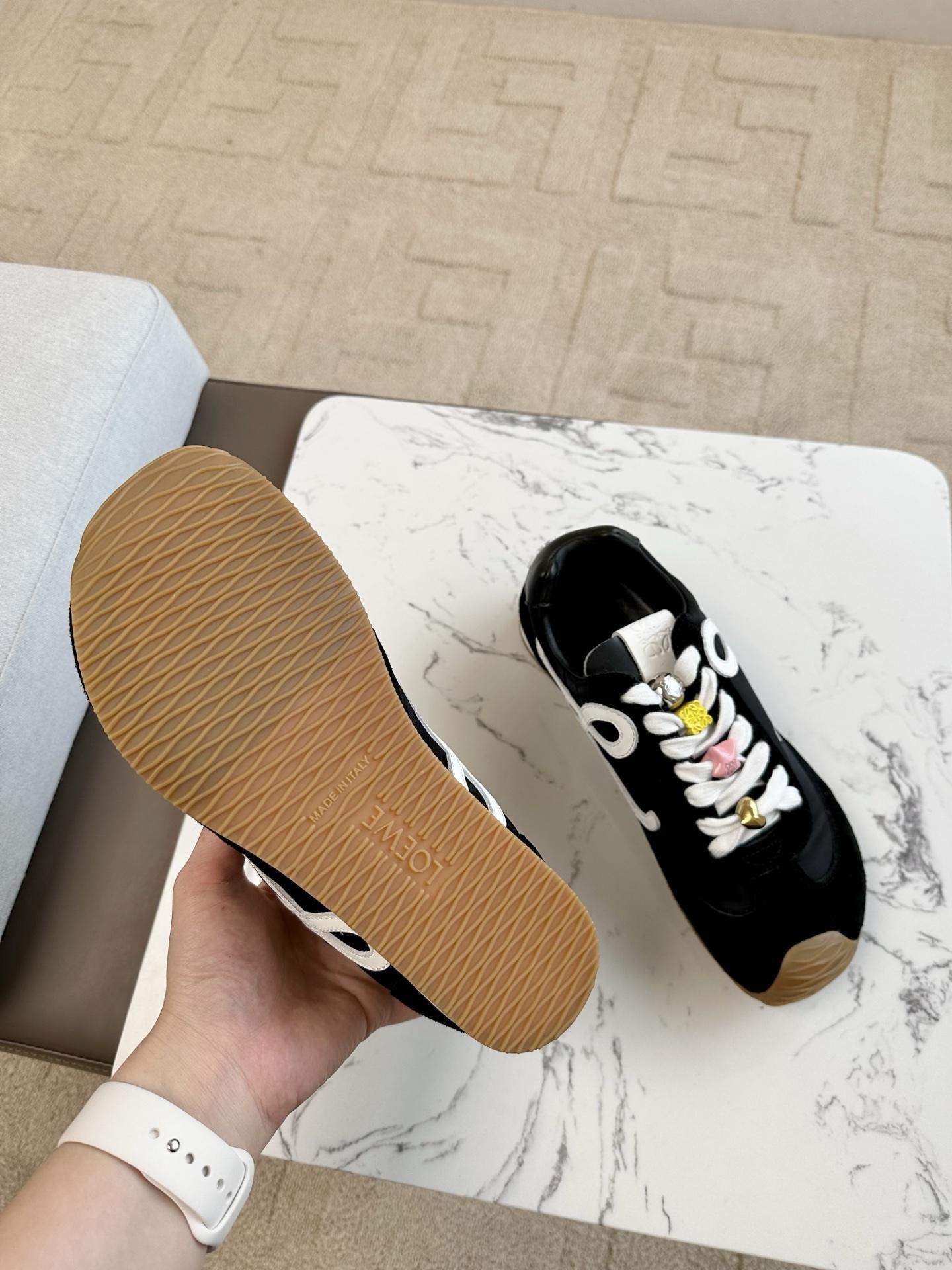 Luxury Replica Loewe Ballet Runner 2.0 In Nylon And Calfskin - Image 9