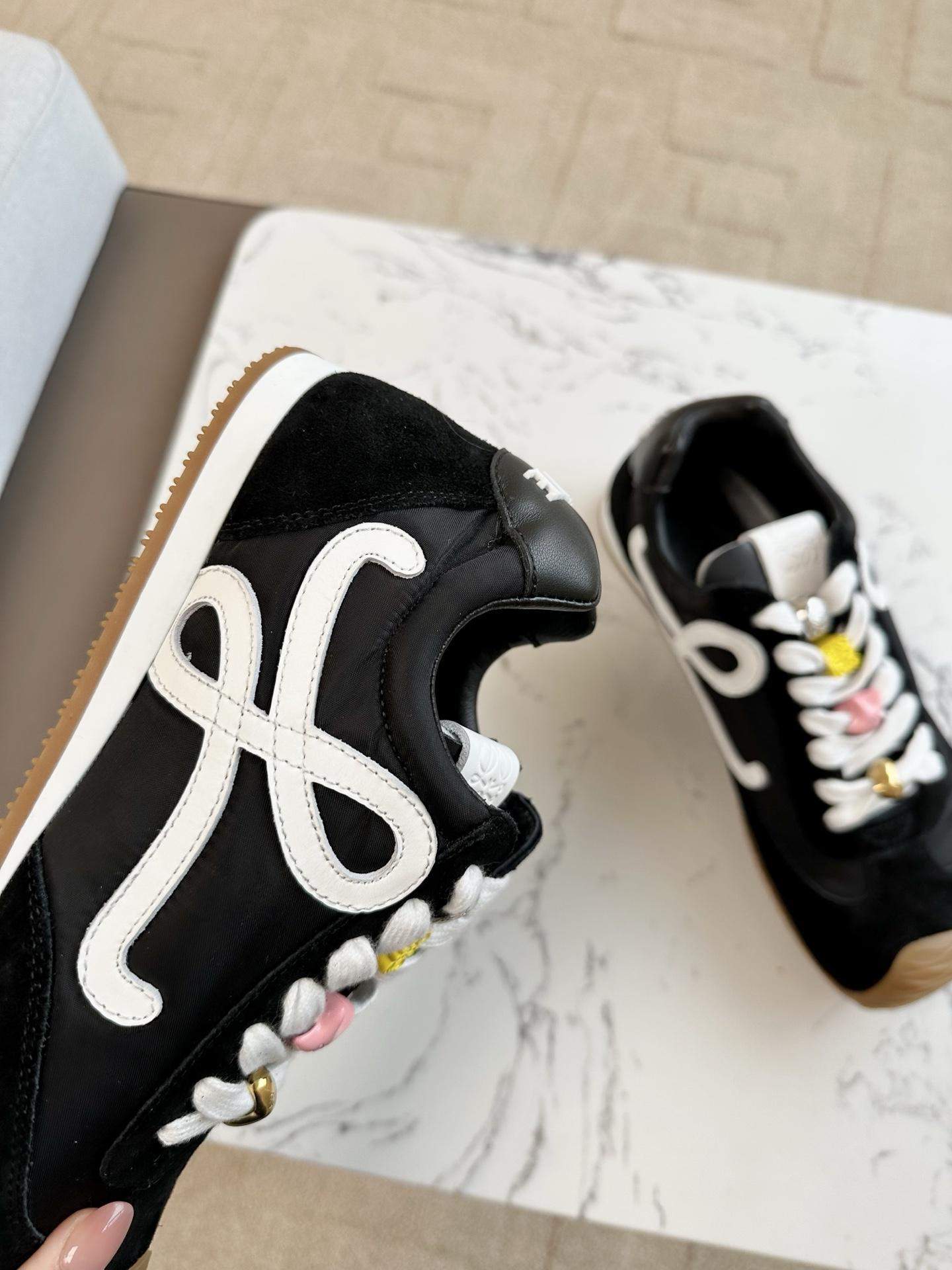 Luxury Replica Loewe Ballet Runner 2.0 In Nylon And Calfskin - Image 7