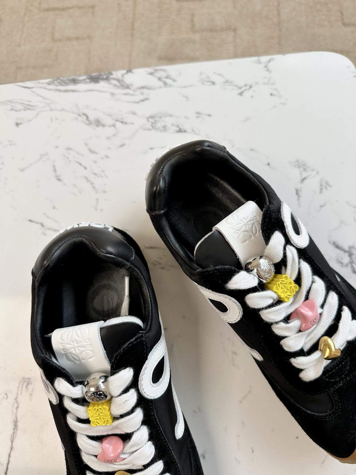 Luxury Replica Loewe Ballet Runner 2.0 In Nylon And Calfskin - Image 6