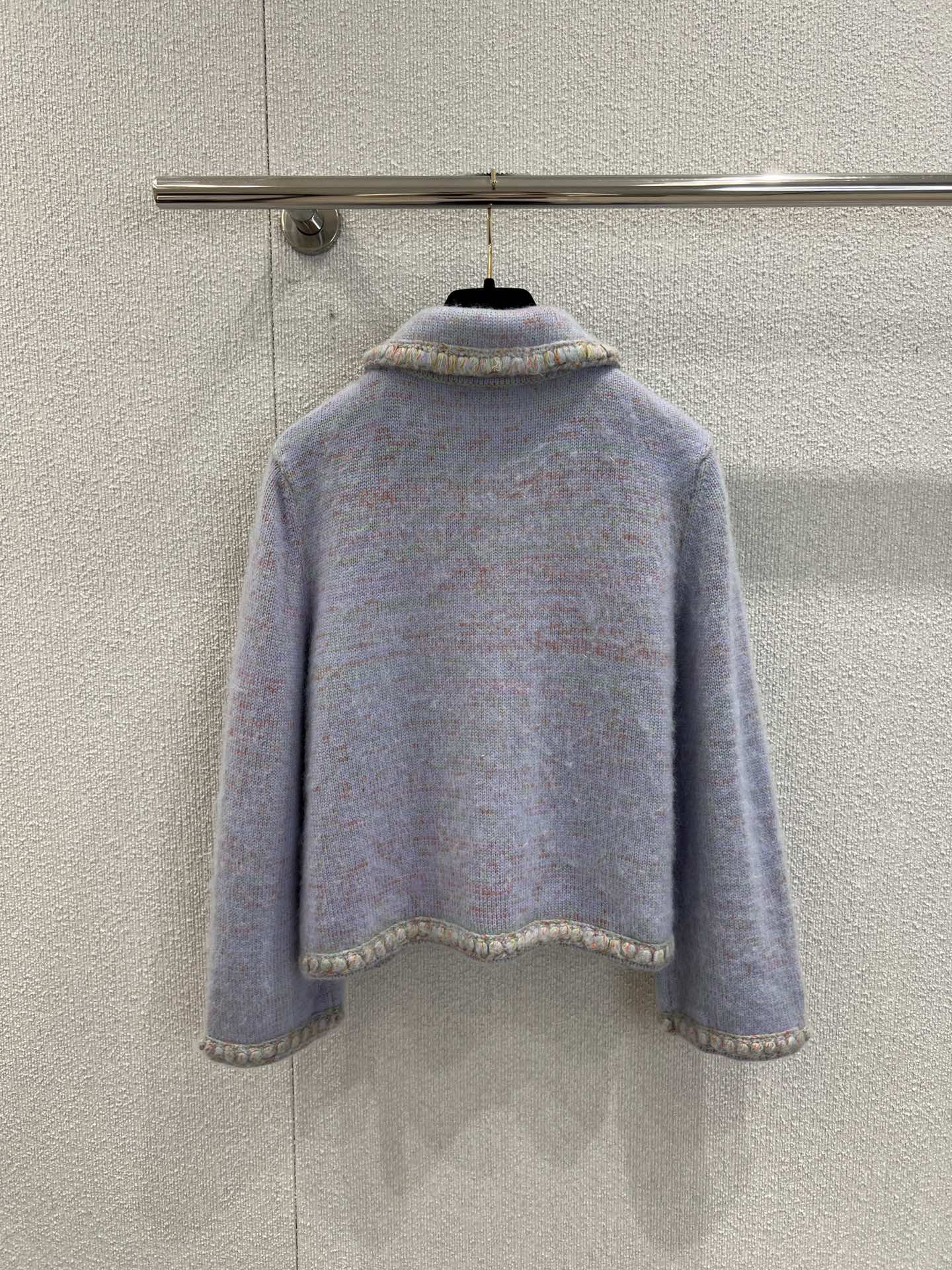 Exact Copy Cashmere And Alpaca Replica Jacket - Image 2