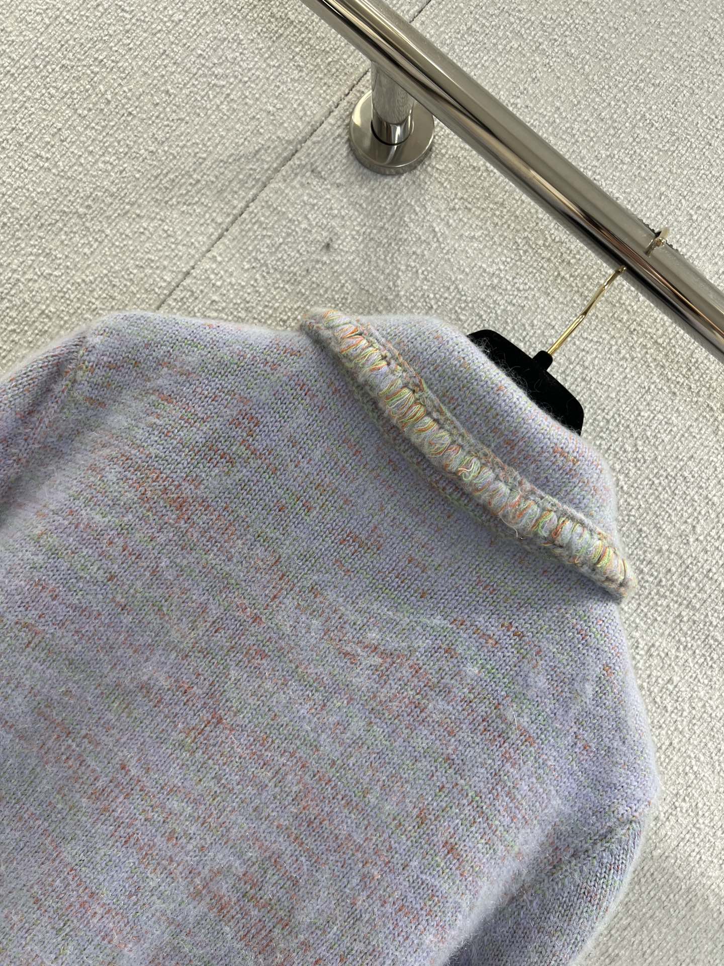 Exact Copy Cashmere And Alpaca Replica Jacket - Image 7