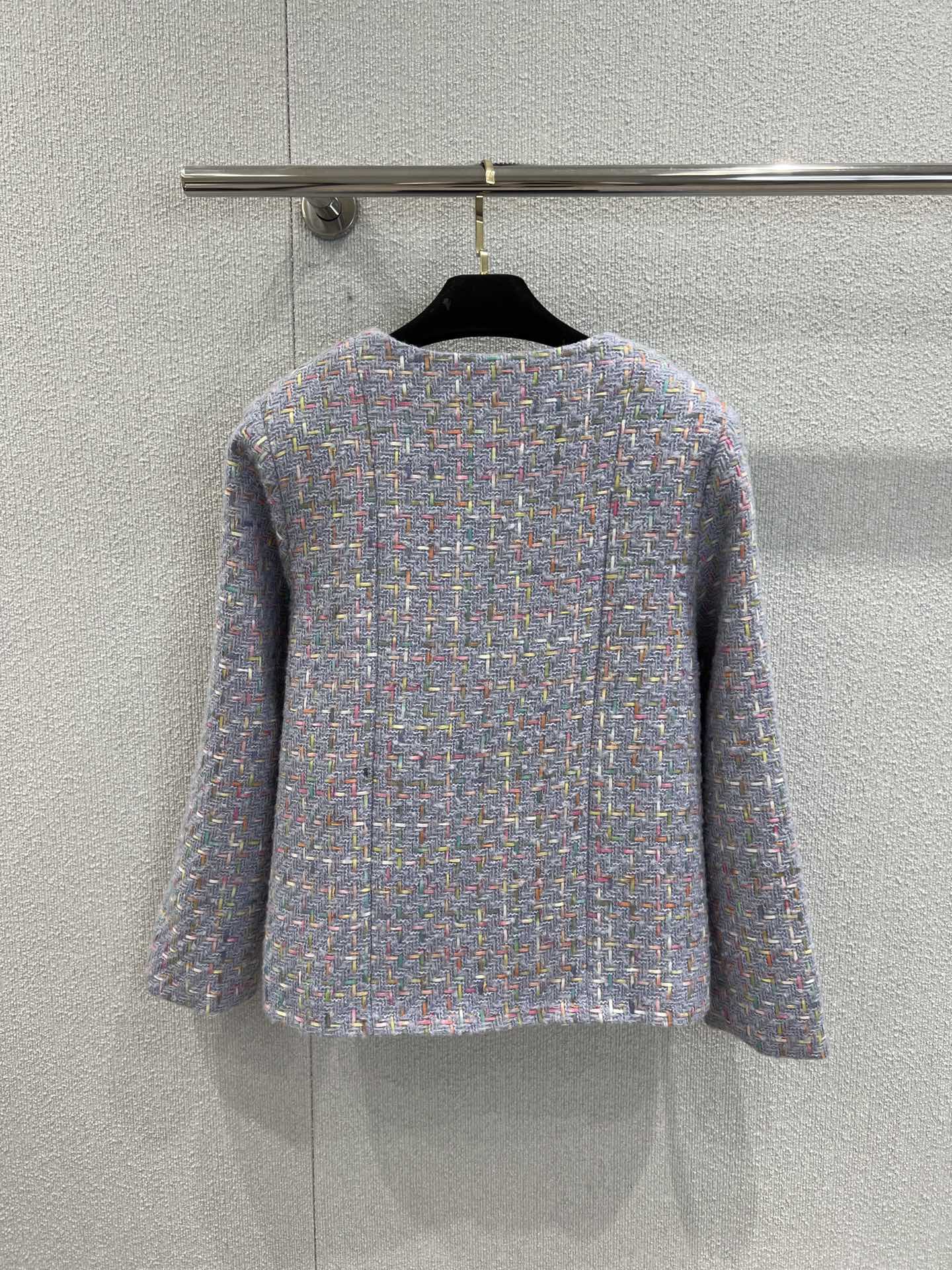 Top Grade Wool Tweed Replica Jacket - Image 2