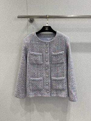 Top Grade Wool Tweed Replica Jacket