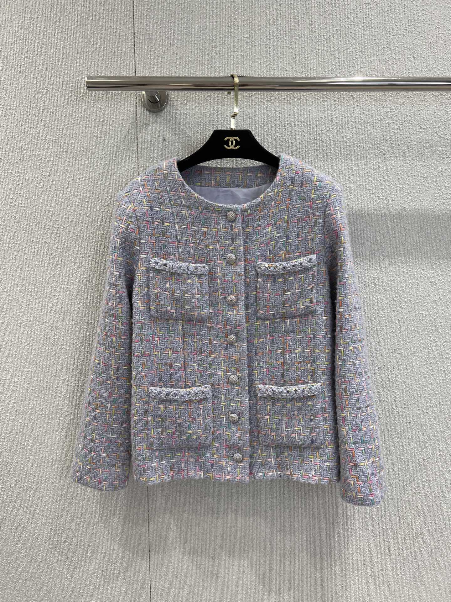 Top Grade Wool Tweed Replica Jacket
