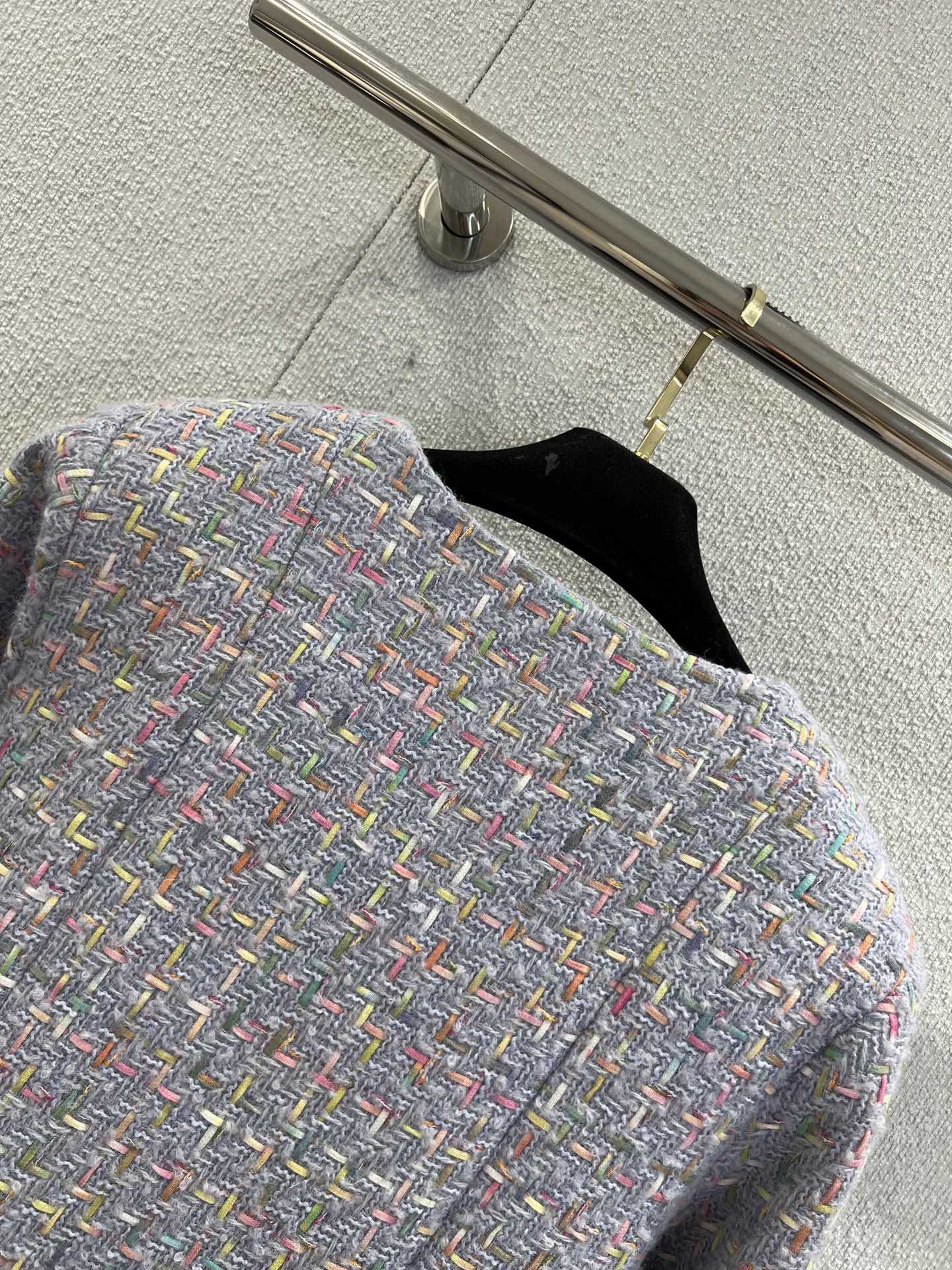 Top Grade Wool Tweed Replica Jacket - Image 5