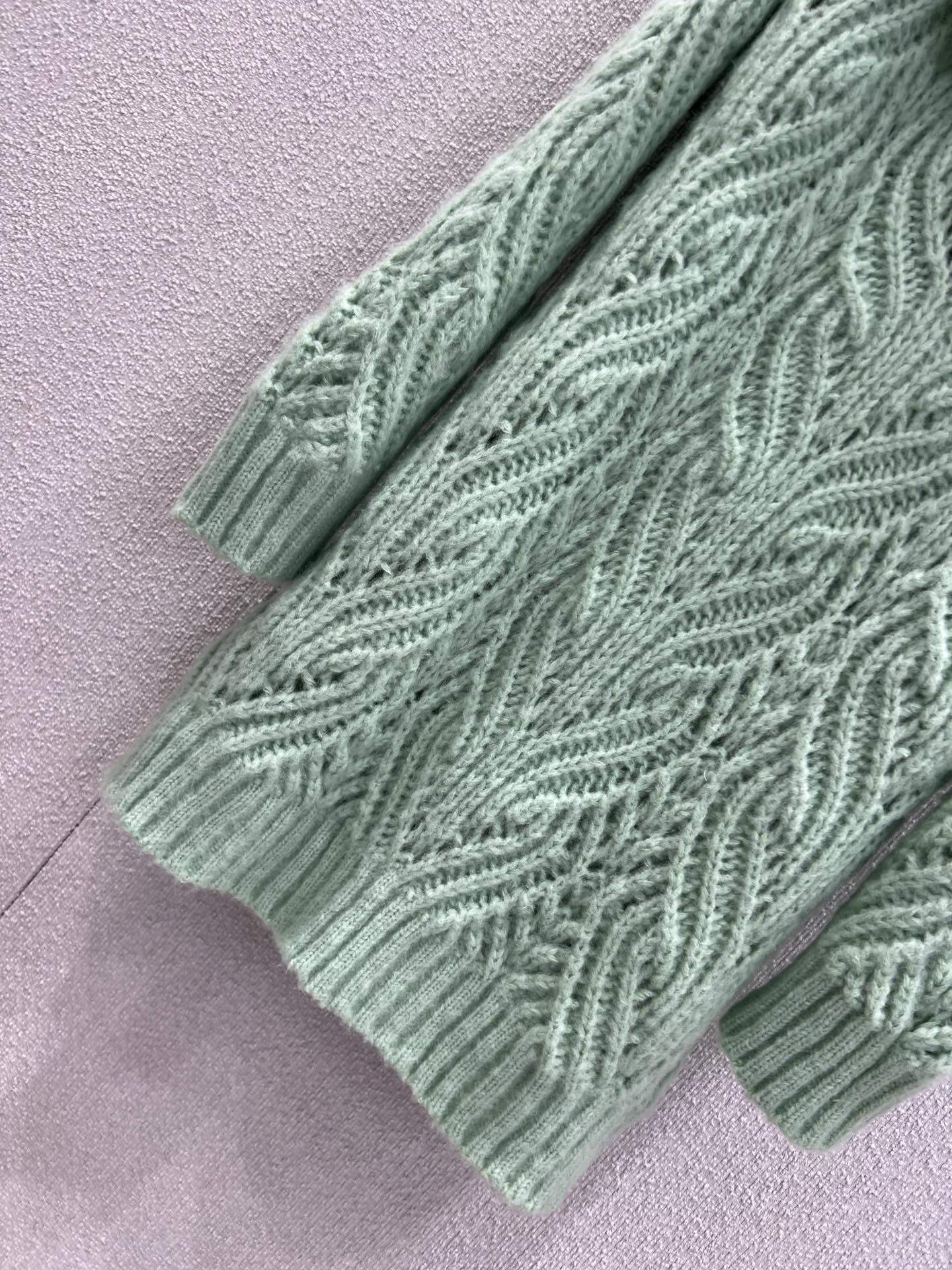 Mirror Quality Mohair And Wool Short Dress - Image 7