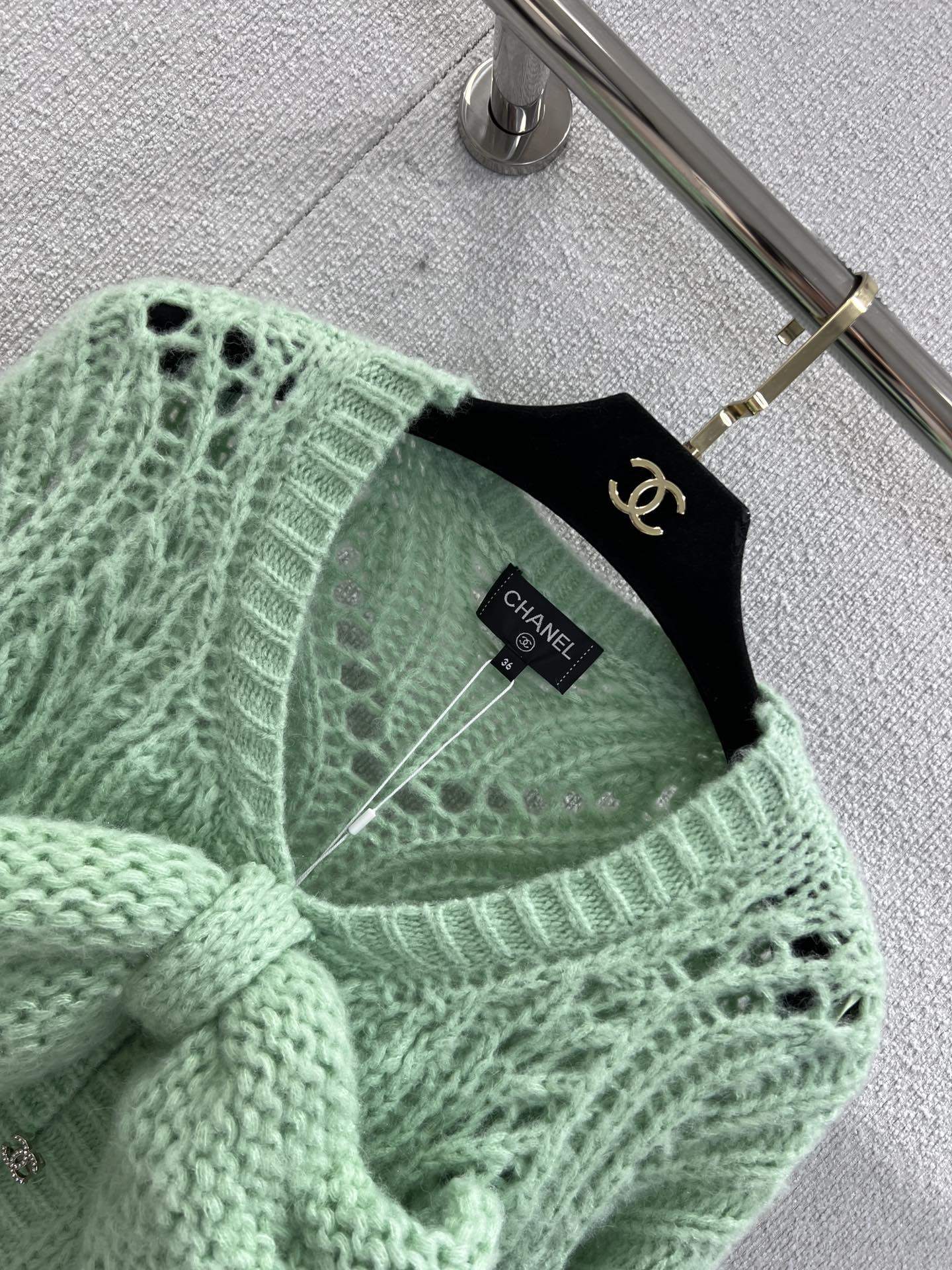 Mirror Quality Mohair And Wool Short Dress - Image 3