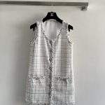 Exact Copy Multicolor Tweed Replica Dress