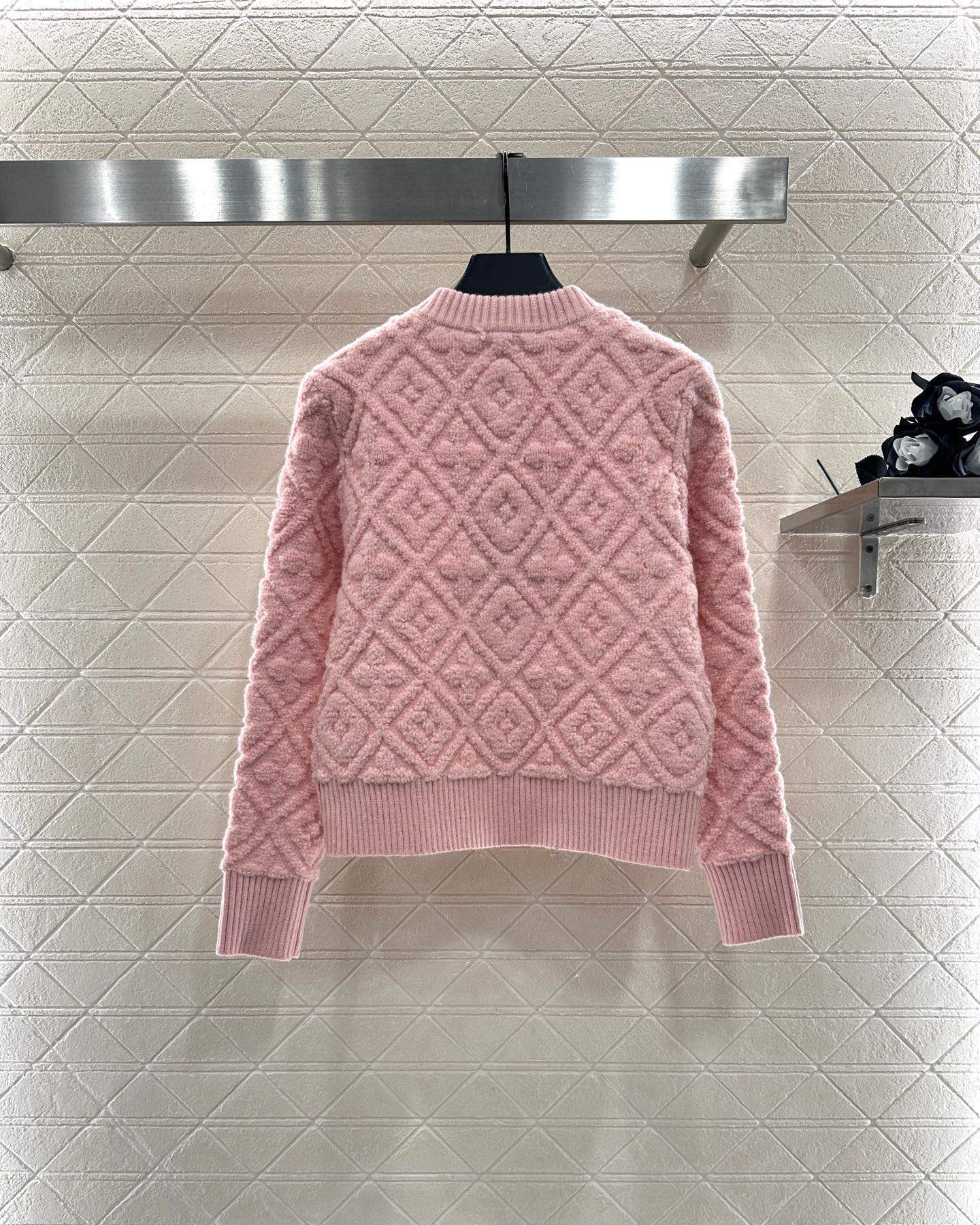 Copy Louis Vuitton Monogram Toweling Replica Cardigan - Image 2