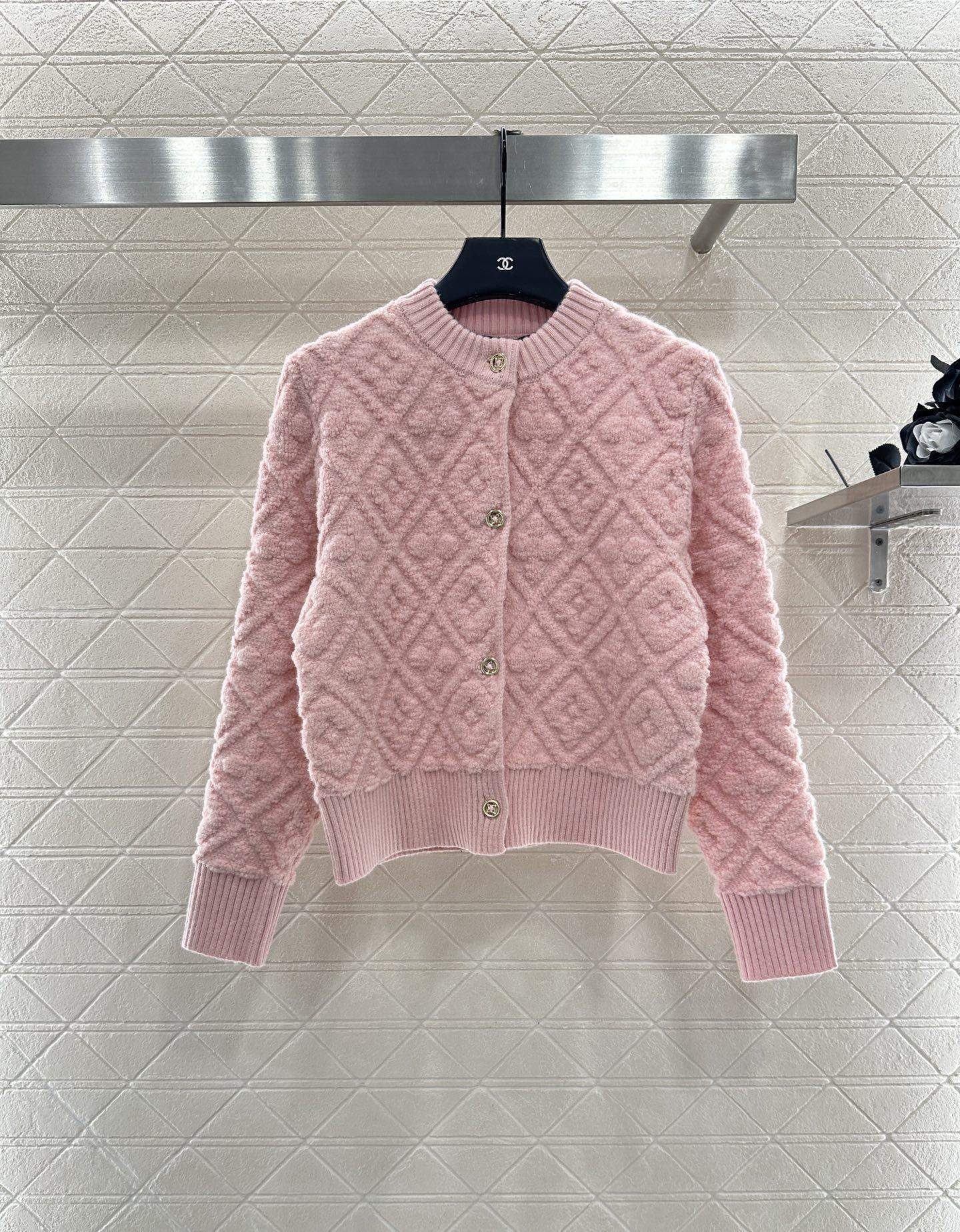 Copy Louis Vuitton Monogram Toweling Replica Cardigan