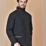 Premium Loro Piana Winter Voyager Replica Over Coat - Black