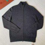 Finest Loro Piana Parksville Replica Bomber Jacket - Dark Gray