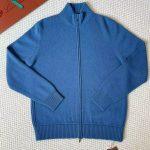 Finest Loro Piana Parksville Replica Bomber Jacket - Ice Blue