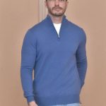 Superior Brunello Cucinelli Cashmere Replica Sweater With Half Zip