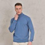 Top Grade Loro Piana Replica Turtleneck - Light Blue
