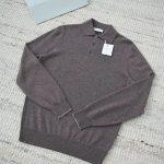 Supreme Brunello Cucinelli Cashmere Knit Replica Polo Shirt - Brown