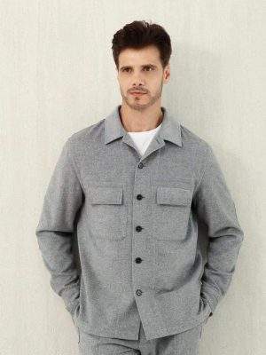Premium Ermenegildo Zegna Oasi Cashmere Alba Replica Overshirt