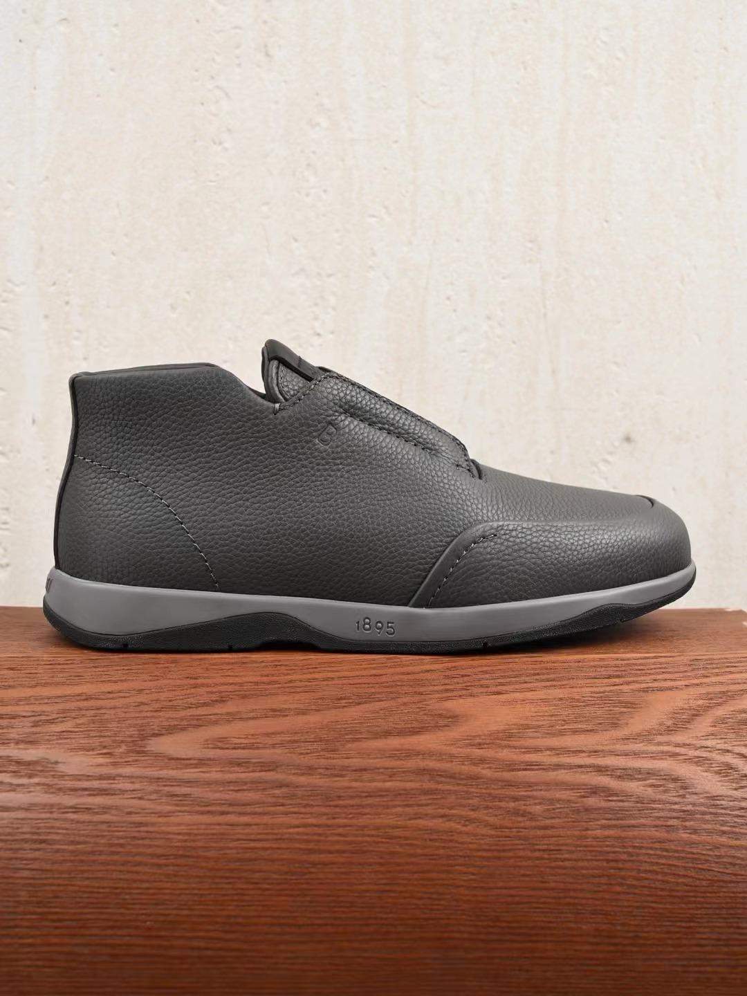 Copy Berluti Echappee Soft Grained Calf Leather Replica Slip-On