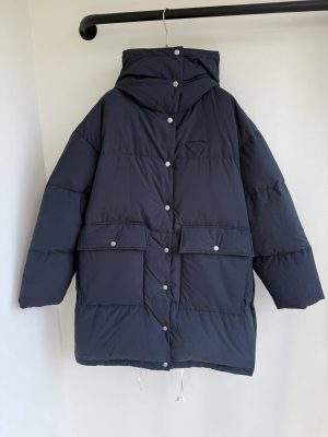 Deluxe Prada Soft Canvas Replica Down Parka