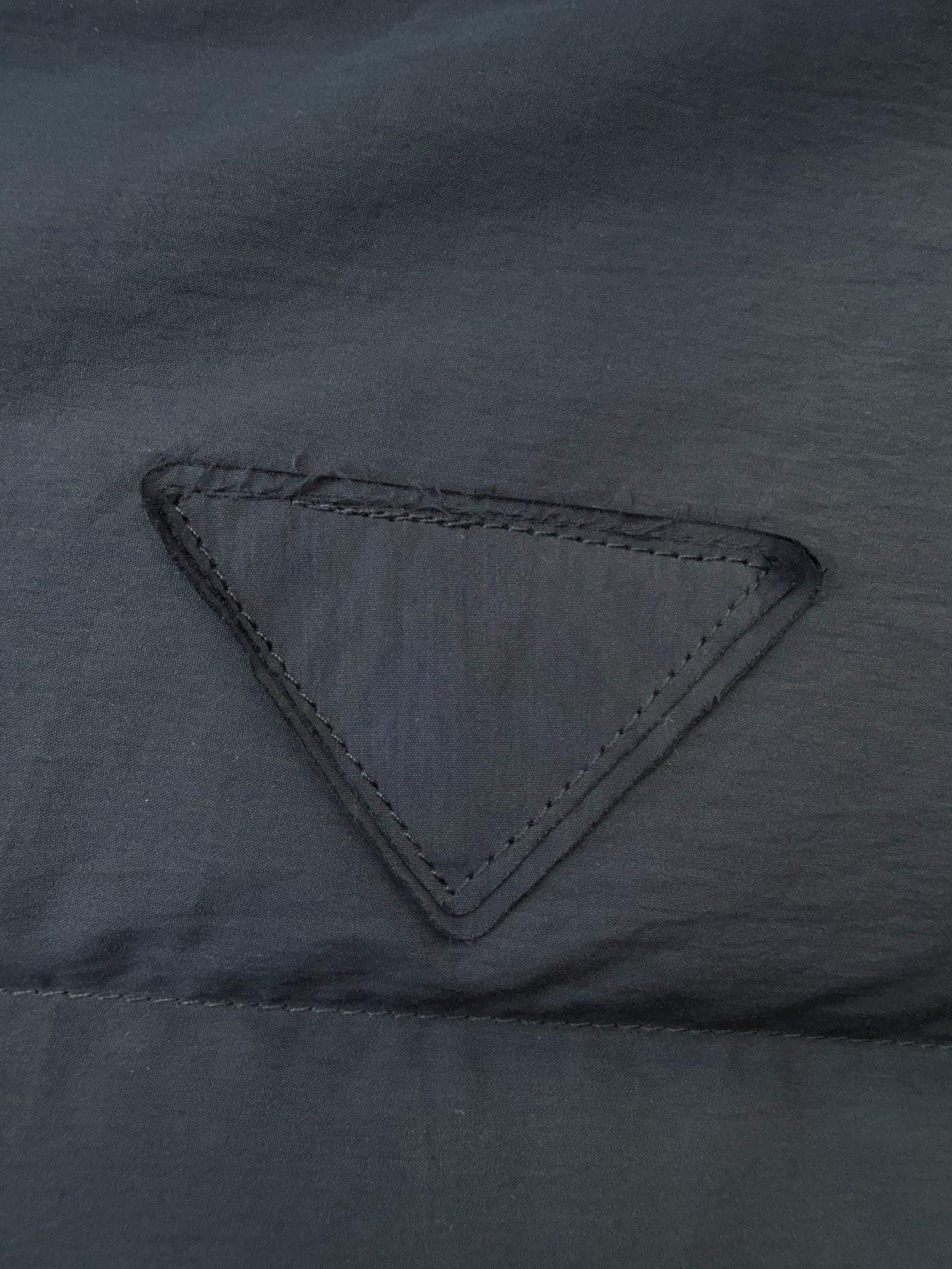 Deluxe Prada Soft Canvas Replica Down Parka - Image 7