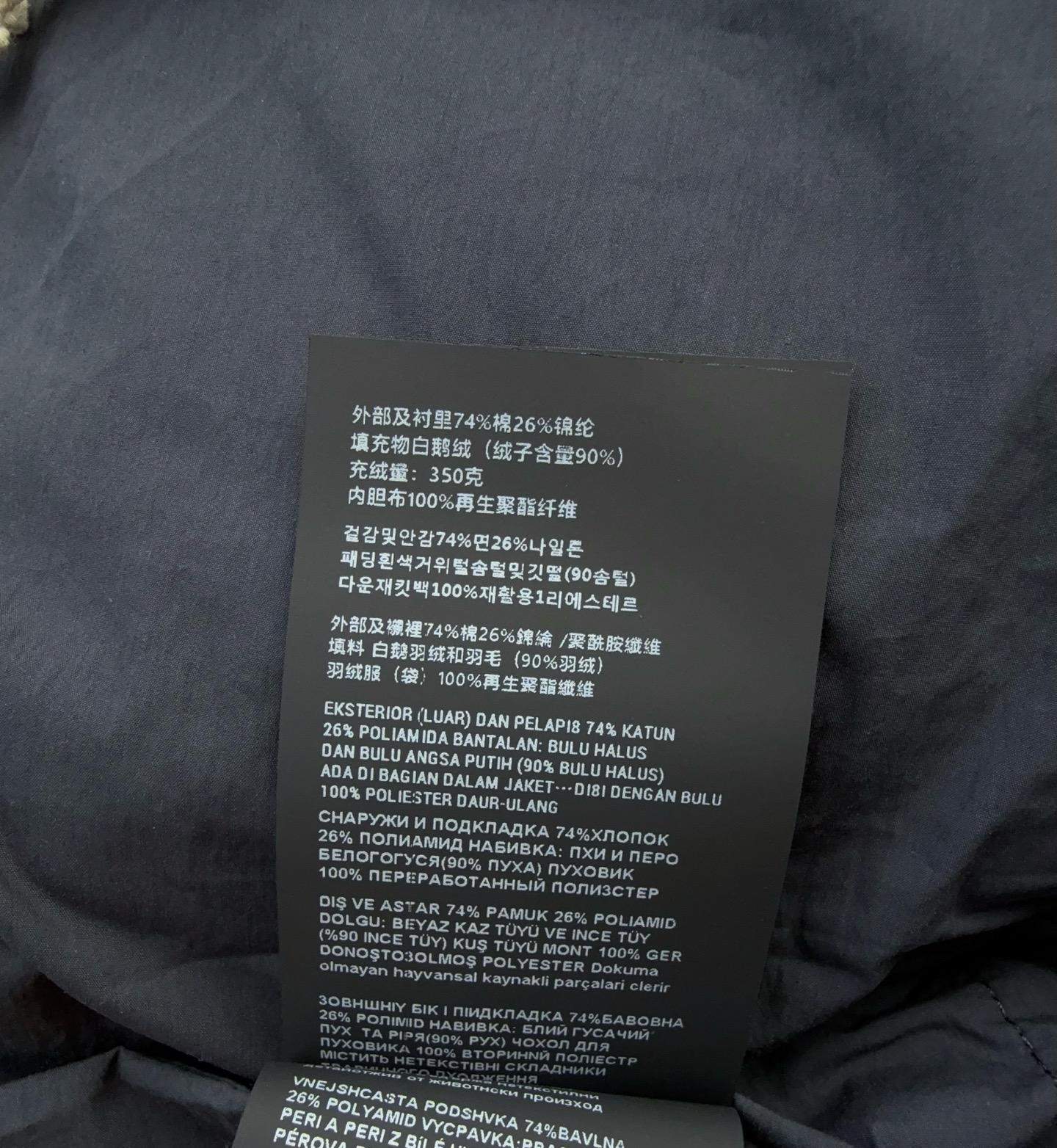 Deluxe Prada Soft Canvas Replica Down Parka - Image 9