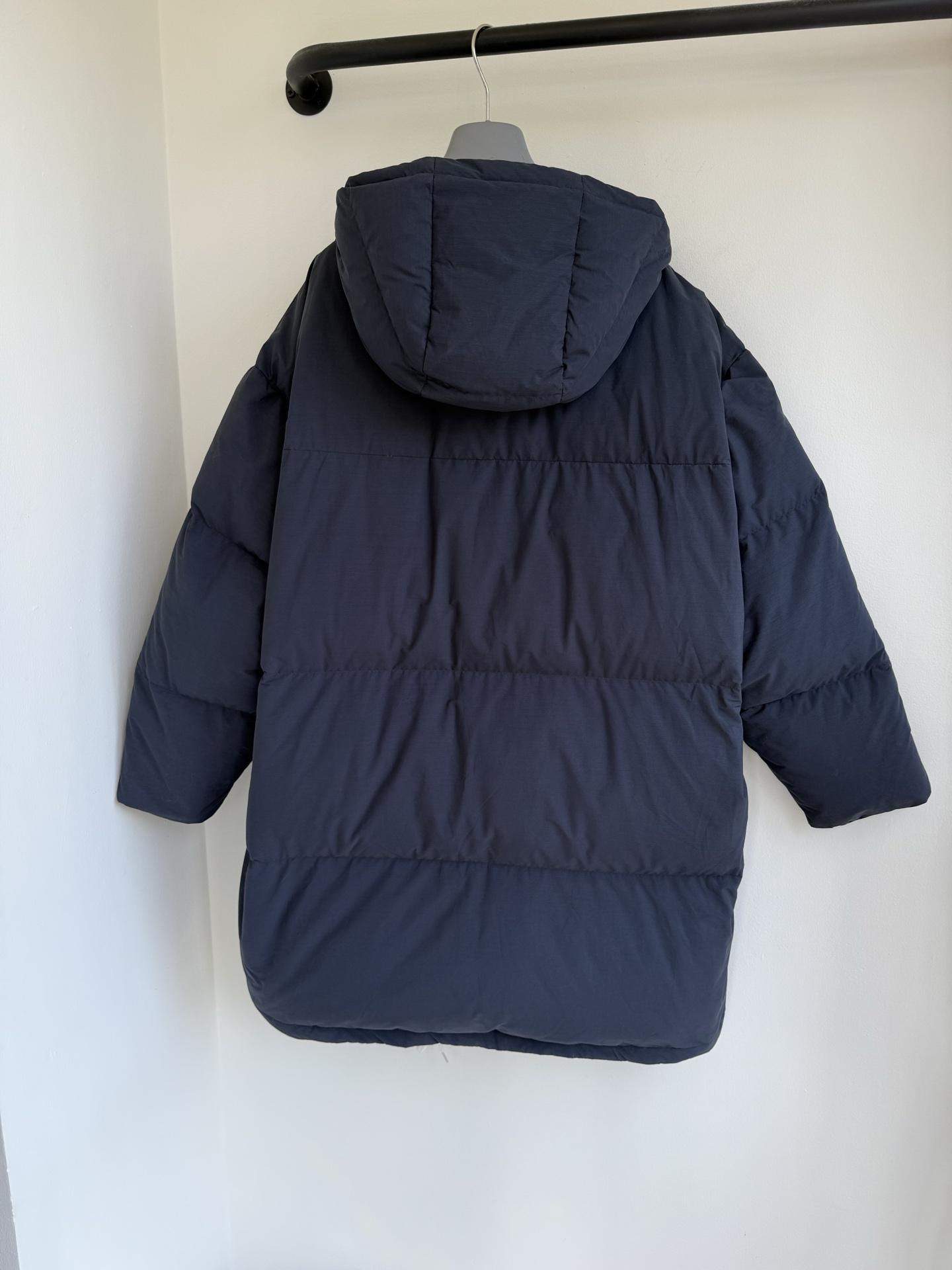 Deluxe Prada Soft Canvas Replica Down Parka - Image 2
