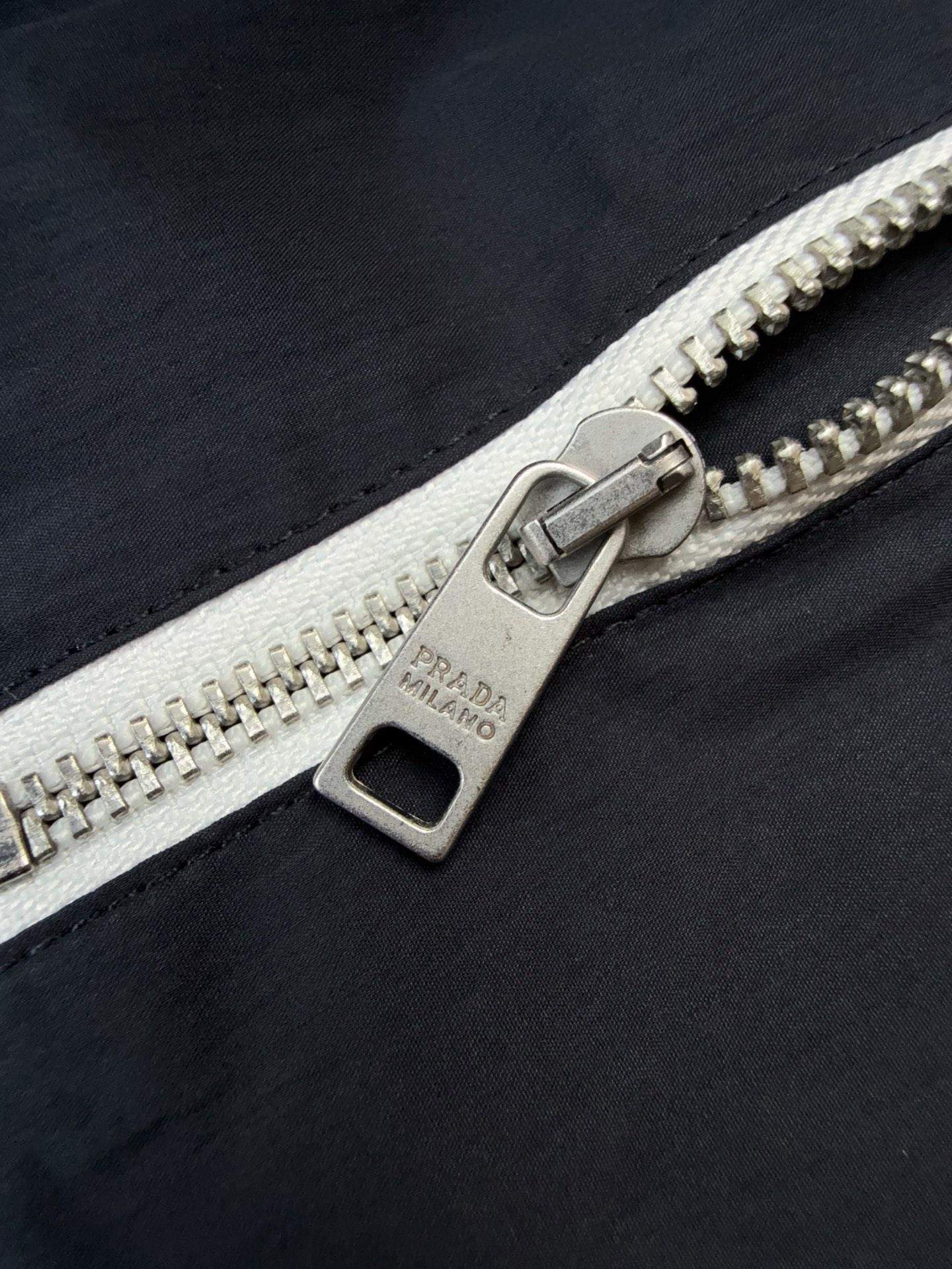 Deluxe Prada Soft Canvas Replica Down Parka - Image 5