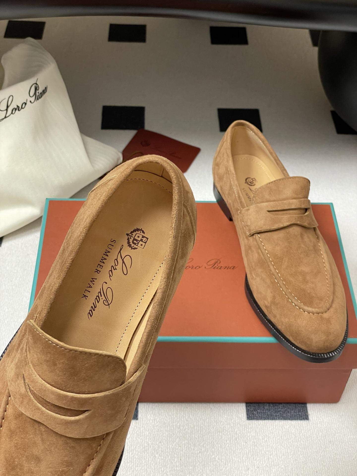 High Quality Loro Piana Sergio Replica Loafer - Image 8