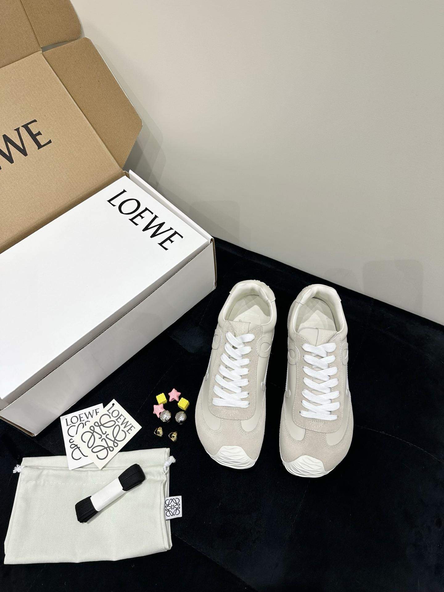 Shop Loewe Ballet Replica Runner 2.0 In Soft Calfskin - Image 2