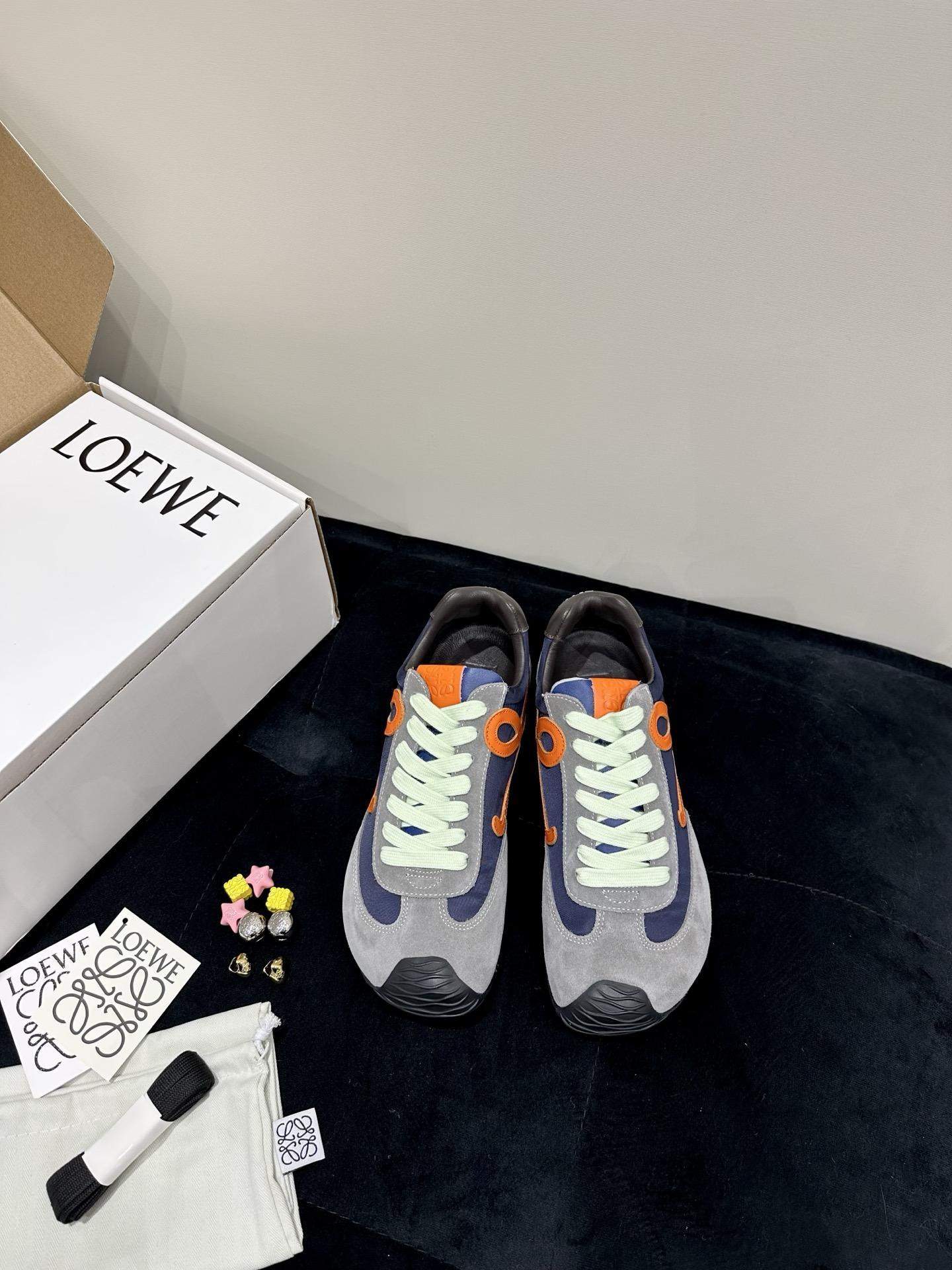 Copy Loewe Ballet Replica Runner 2.0 In Nylon And Calfskin - Image 2