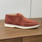 High Quality Replica Loro Piana Open Walk Ankle Boot - Brown