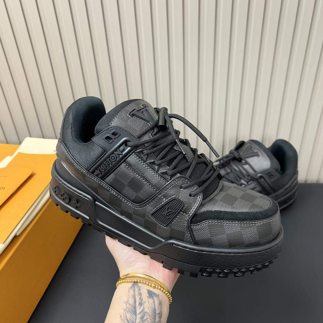 Shop Replica Louis Vuitton LV Trainer Maxi Sneaker - Image 6
