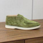 High Quality Replica Loro Piana Open Walk Ankle Boot - Green