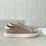 Replica Sale Brunello Cucinelli Suede Sneakers - Light Brown