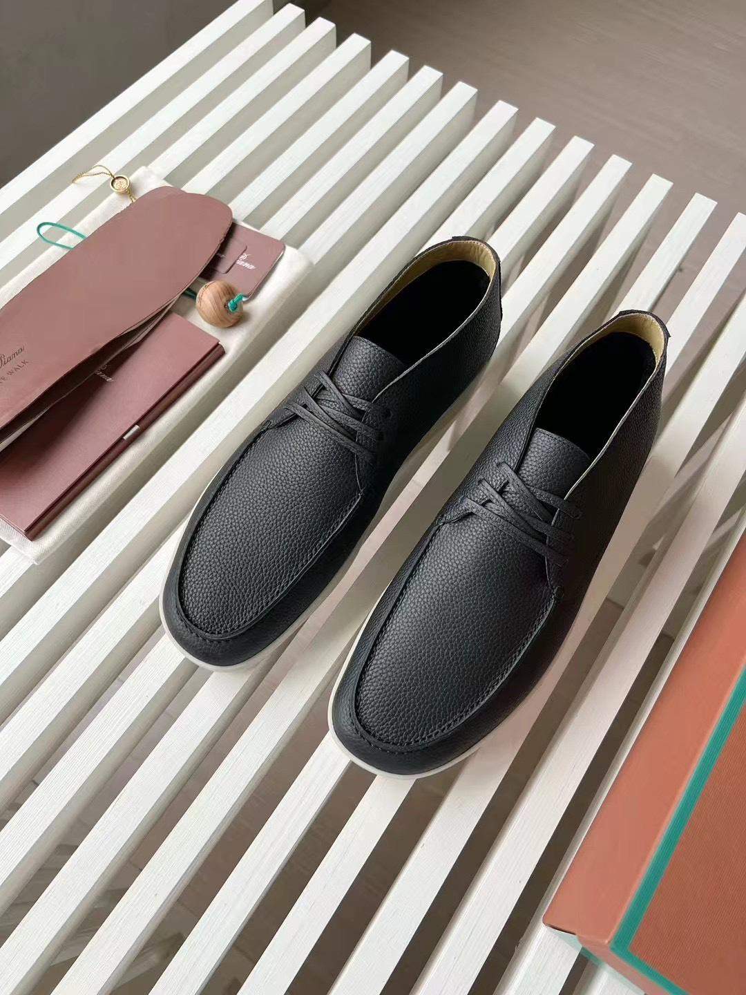 Best Quality Replica Loro Piana Walk and Walk Ankle Boot - Image 2