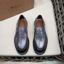 High Quality Replica Loro Piana Travis Loafer - Gray