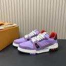 Best Replica LV Trainer Sneaker - Purple
