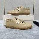 Replica Sale Dolce & Gabbana Saint Tropez Calfskin Sneakers - Light Brown