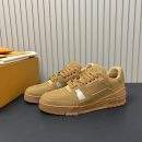 Best High-Quality Replica Louis Vuitton LV Trainer Sneaker - Brown