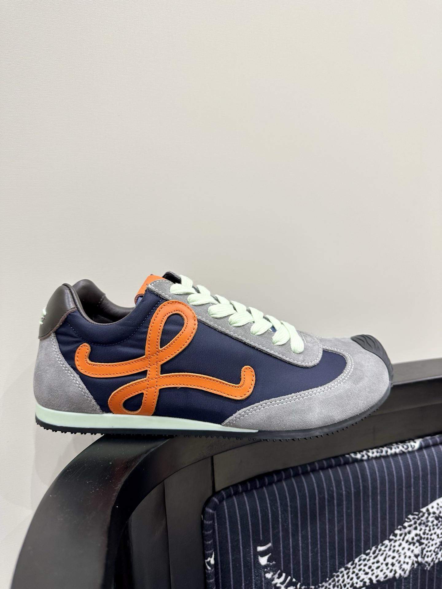 Copy Loewe Ballet Replica Runner 2.0 In Nylon And Calfskin