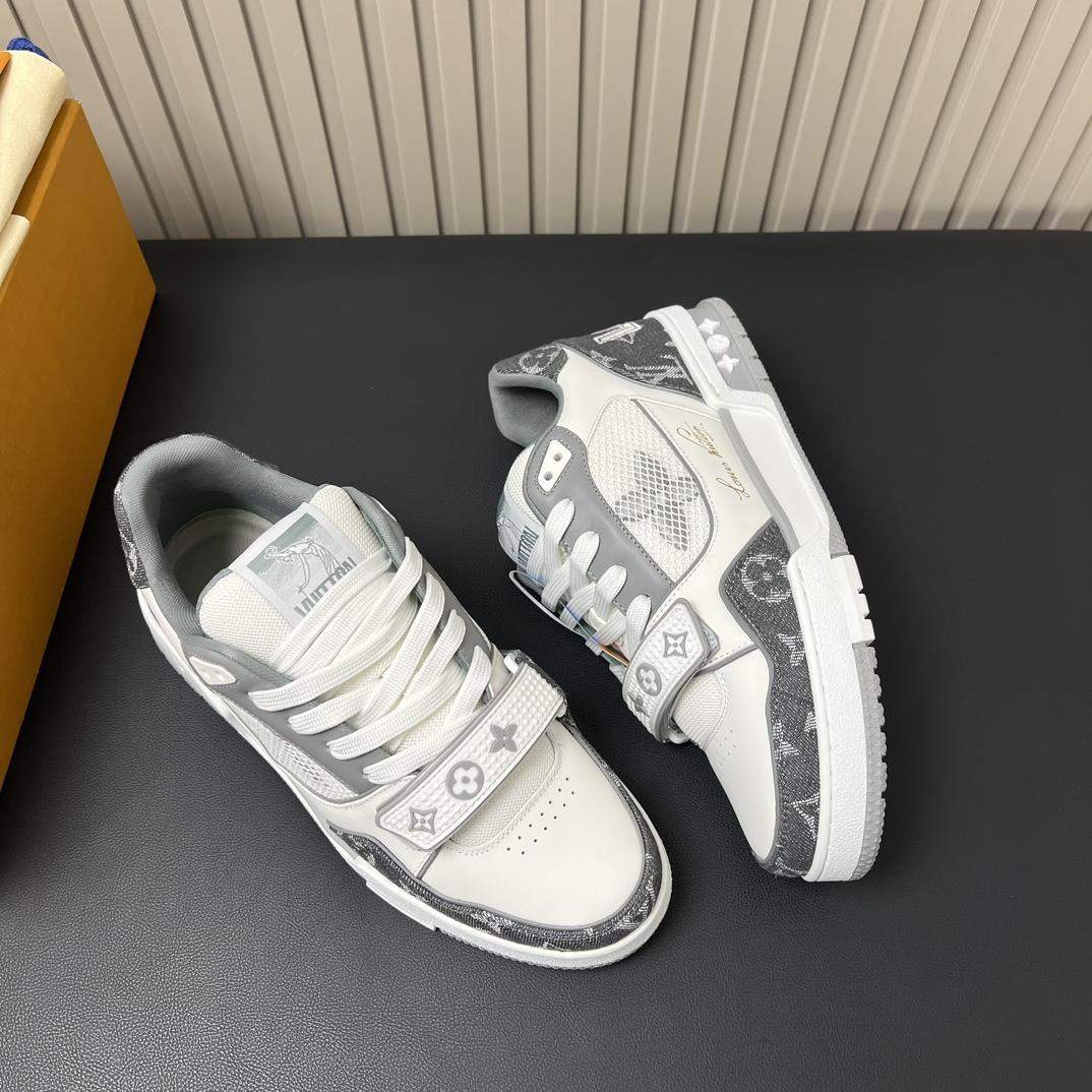 Premium Lux Quality Replica Louis Vuitton Trainer Sneaker - Image 3