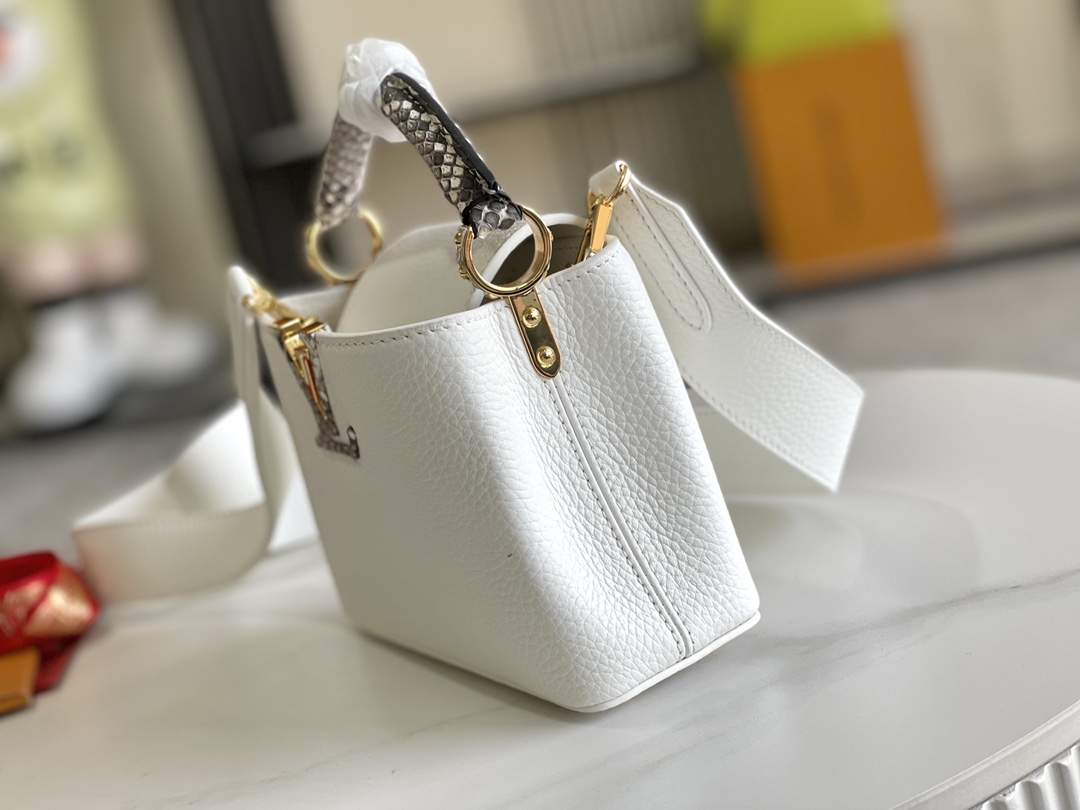 Deluxe Louis Vuitton Capucines Mini Replica Bag - Image 3